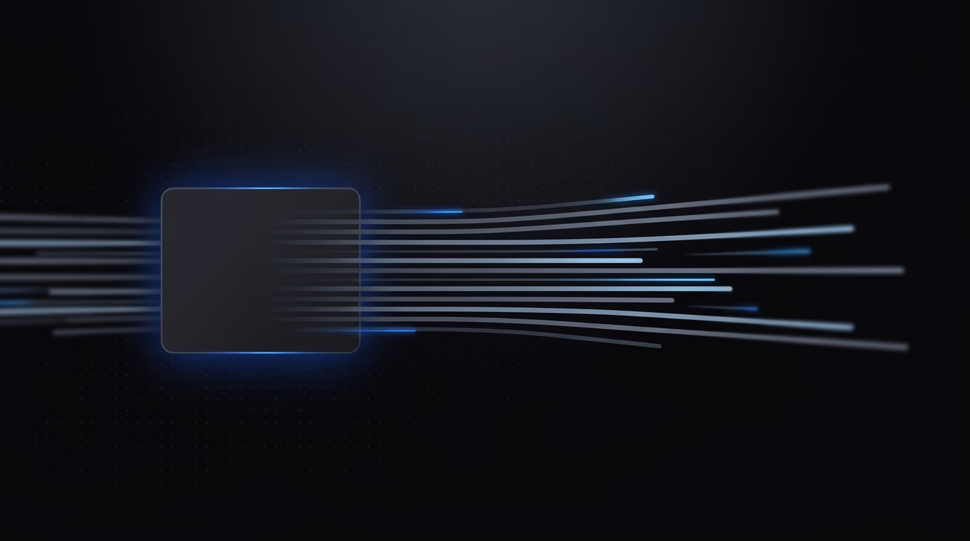 An abstract representation of high-speed data flow